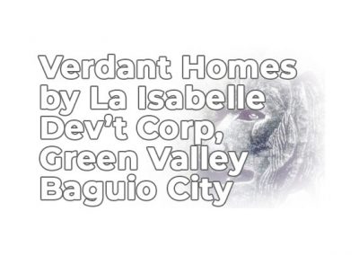 Verdant Homes by La Isabelle Development – Green Valley, Baguio City